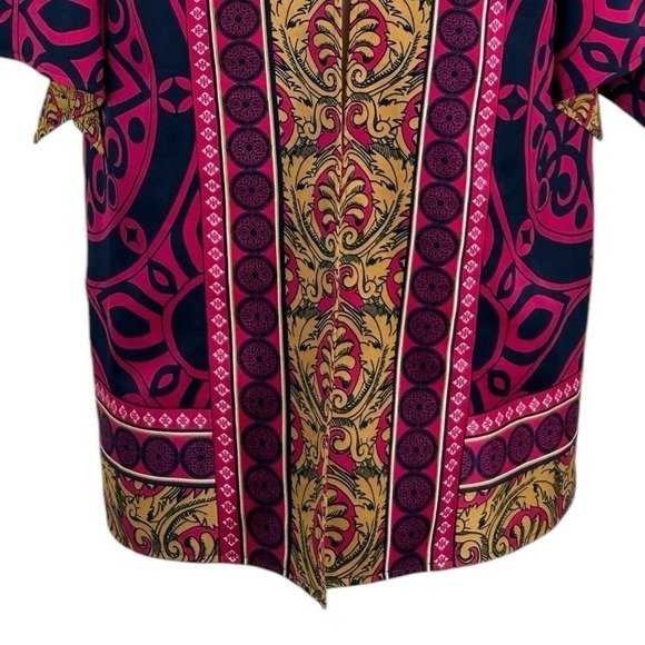 Chico’s Reversible Kimono Top Jacket Duster Silky Smooth Open Front Size 0 - S/4 - Picture 8 of 16